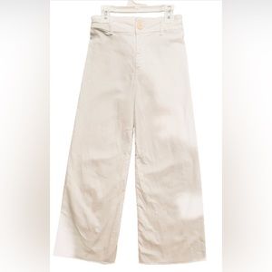 White Bellbottom Jeans
